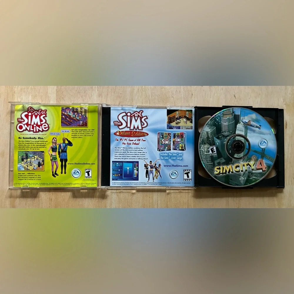 SimCity 4 (PC, 2002) 2 CD Set  EA Games